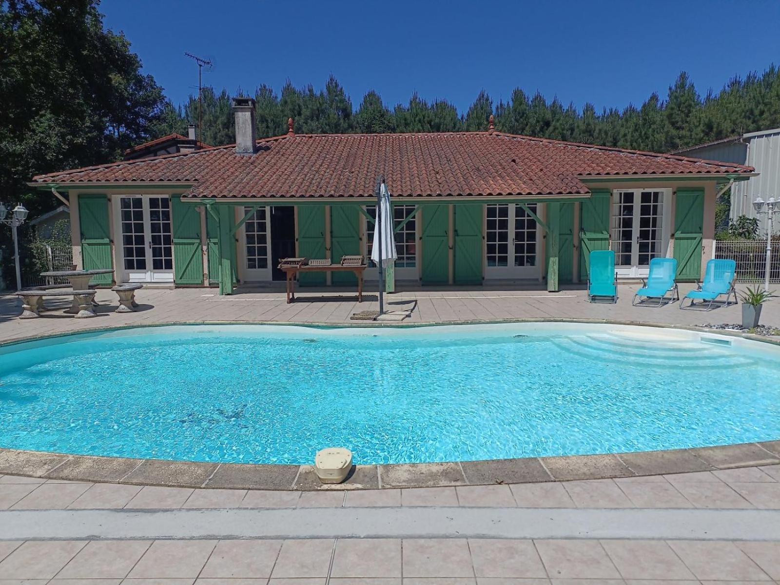 Villa 8 Personnes O Mes Anges Saint-Julien-en-Born Eksteriør billede